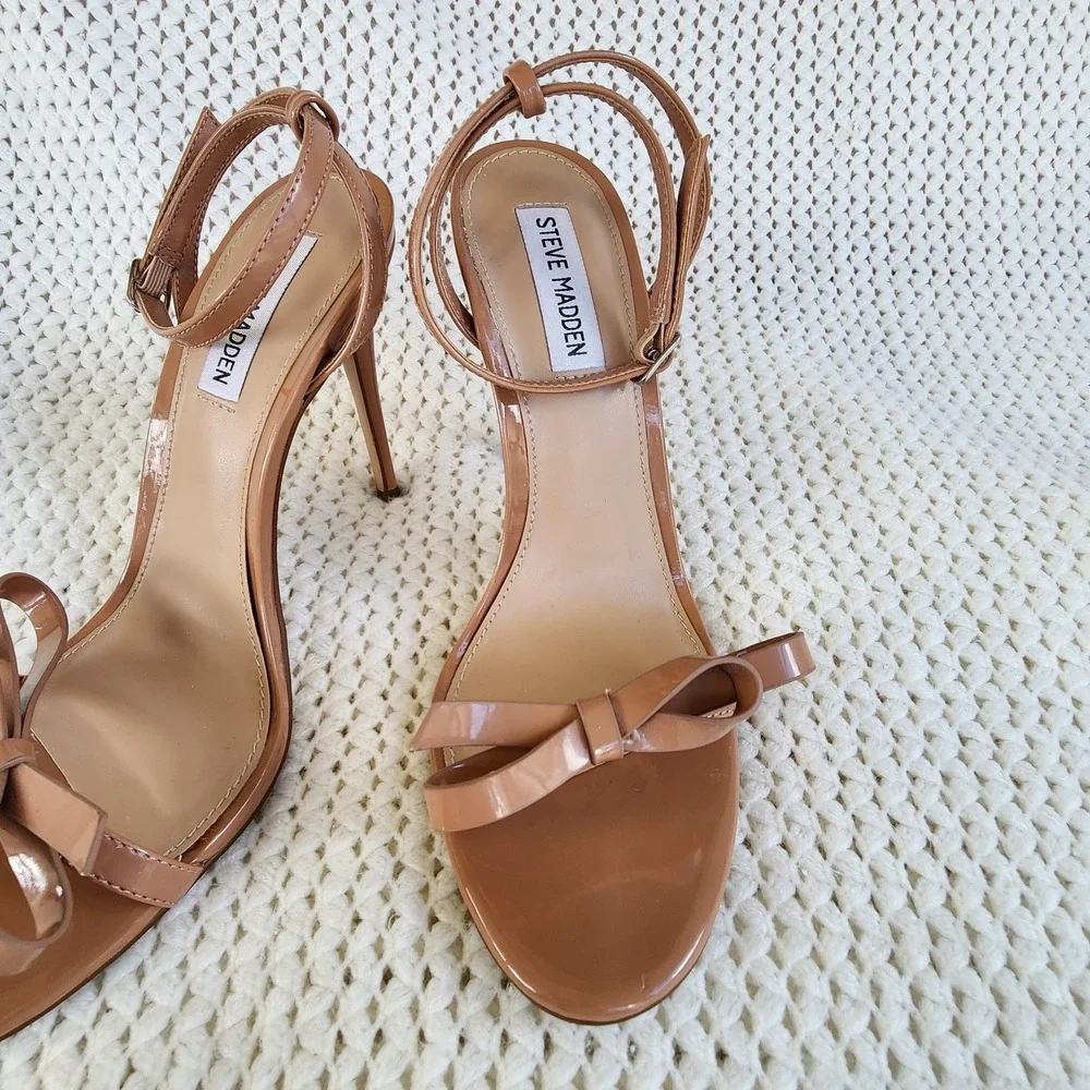 Steve Madden Womens  Heels Shoes 9M Bradshaw/brad07s1‎ beige